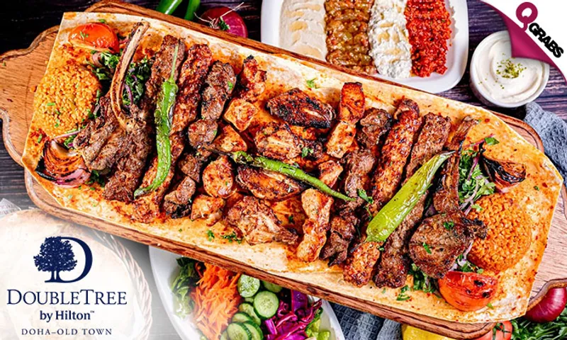 Turkish Mixed Grill Tray for Take Away at DoubleTree by Hilton!